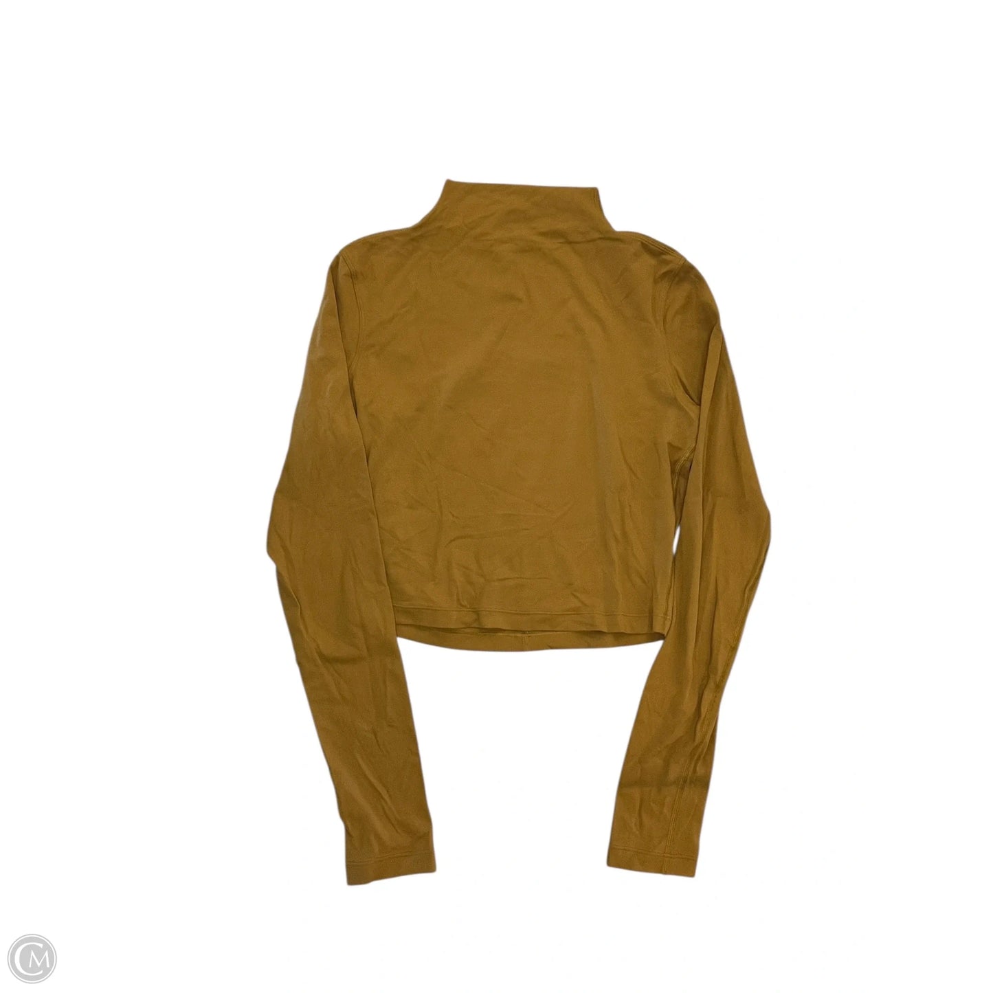 Top Long Sleeve By Lululemon In Brown, Size: S