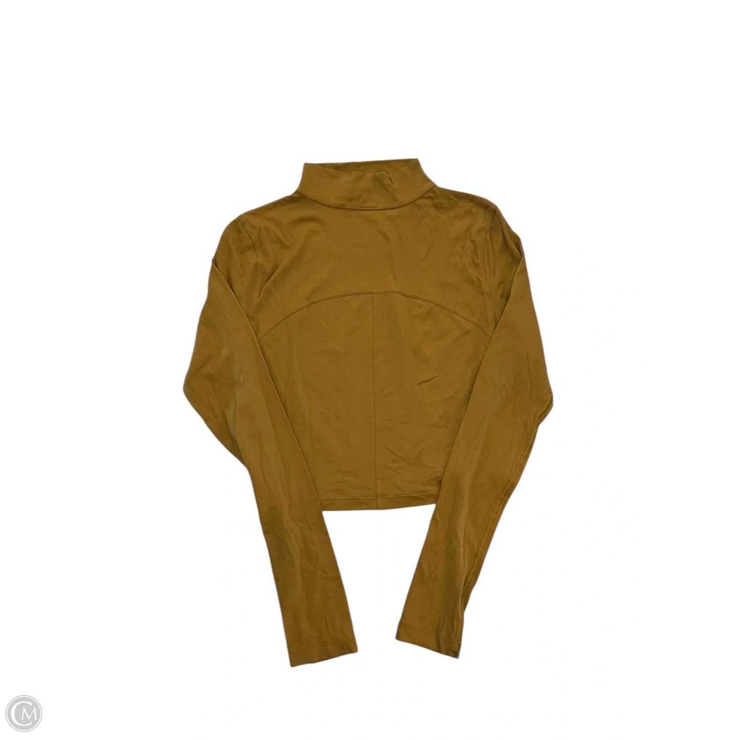 Top Long Sleeve By Lululemon In Brown, Size: S