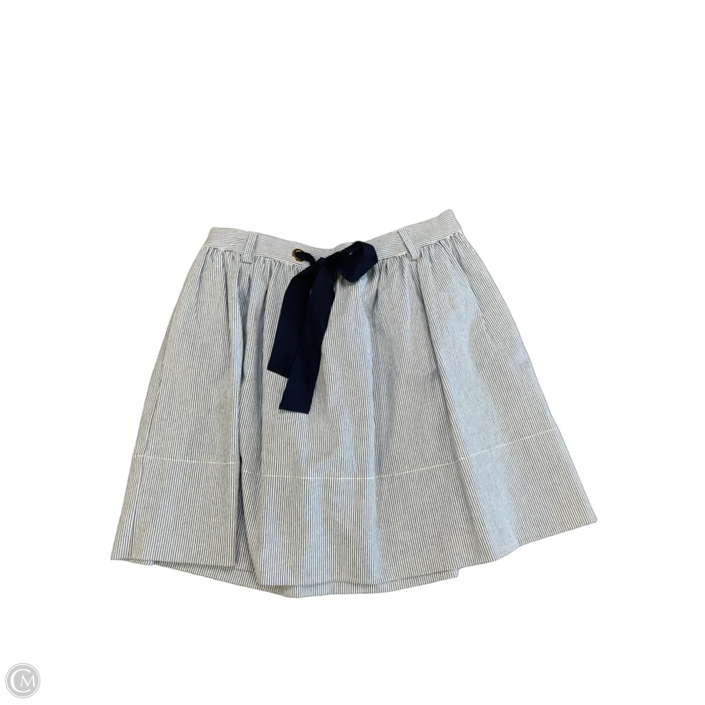 Skirt Designer By Kate Spade In Striped Pattern, Size: M
