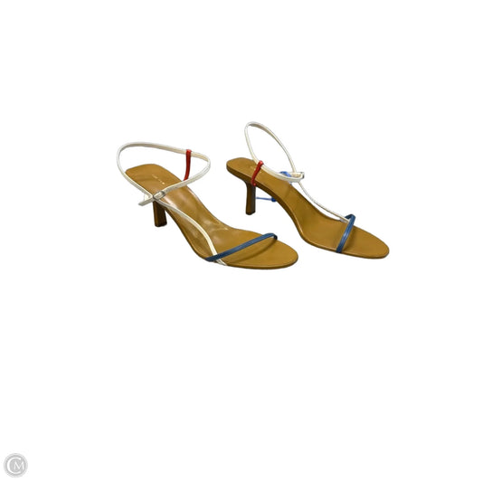 Sandals Designer By The Row In Tan & White, Size: 7.5
