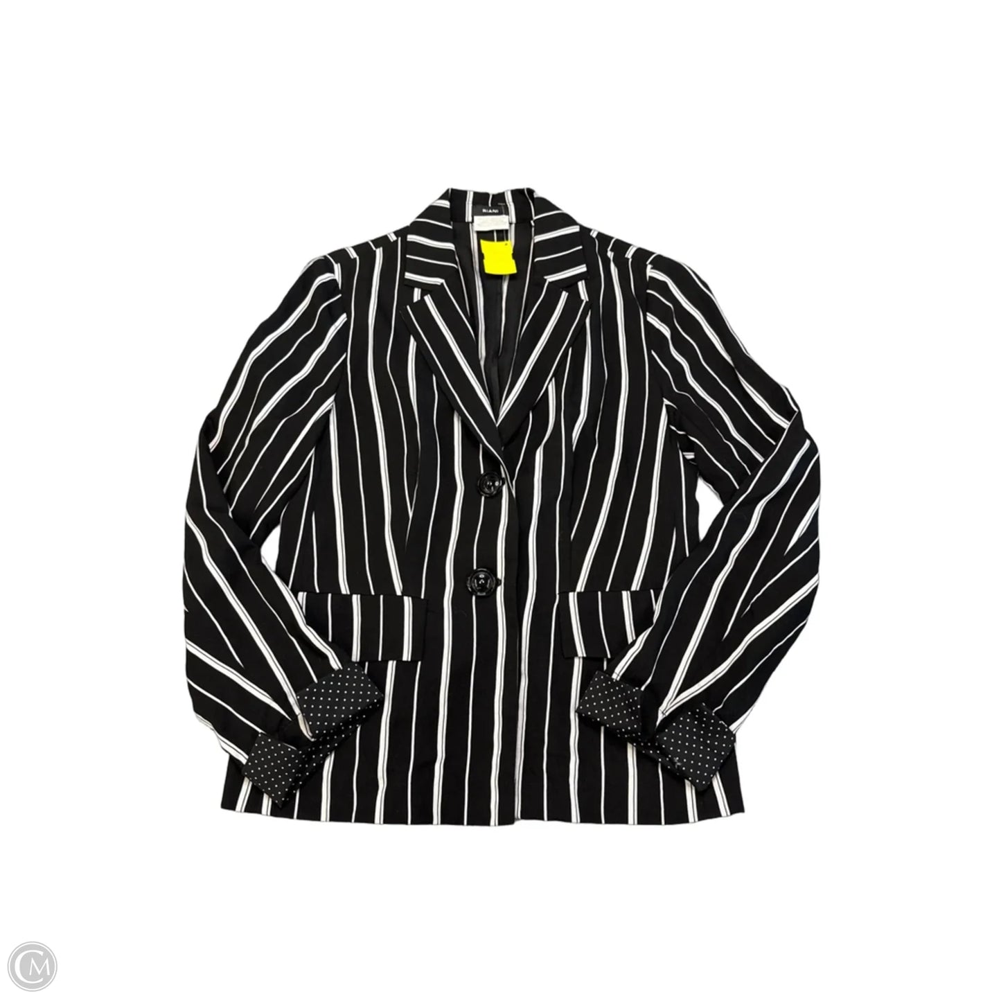 Blazer By Clothes Mentor In Striped Pattern, Size: Xs