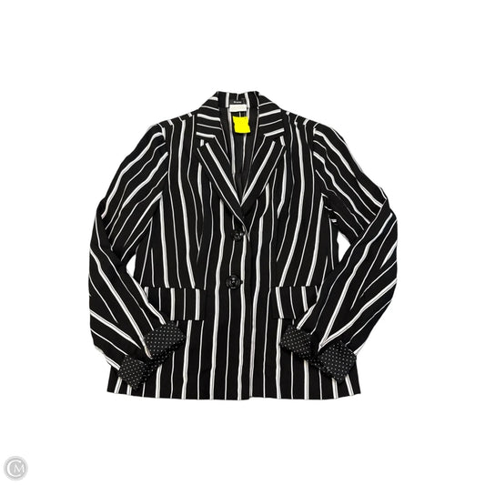 Blazer By Clothes Mentor In Striped Pattern, Size: Xs