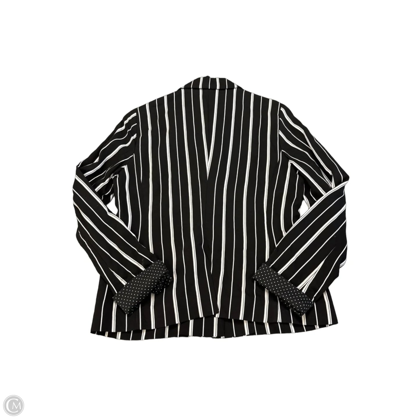 Blazer By Clothes Mentor In Striped Pattern, Size: Xs