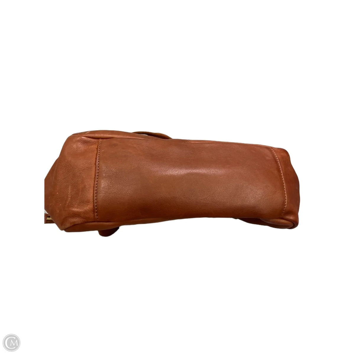 Handbag Leather By Margot, Size: Medium