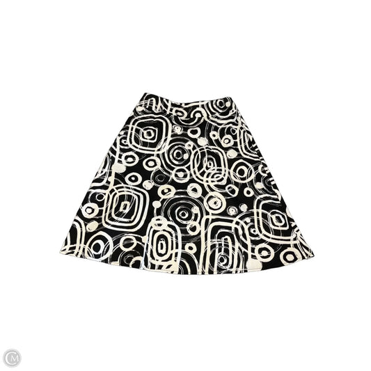 Skirt Midi By Relativity In Black & White, Size: M