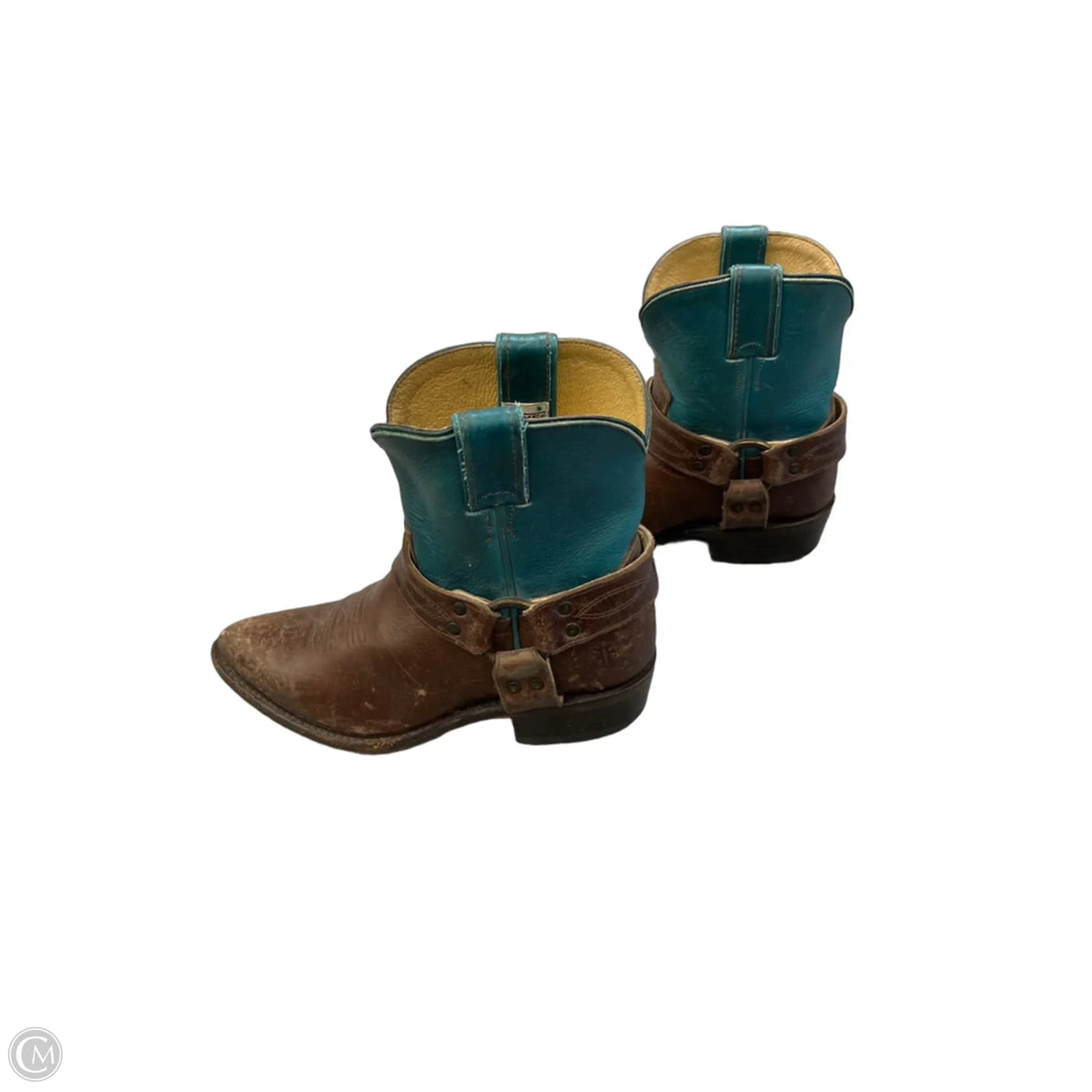 Boots Designer By Frye In Brown, Size: 7