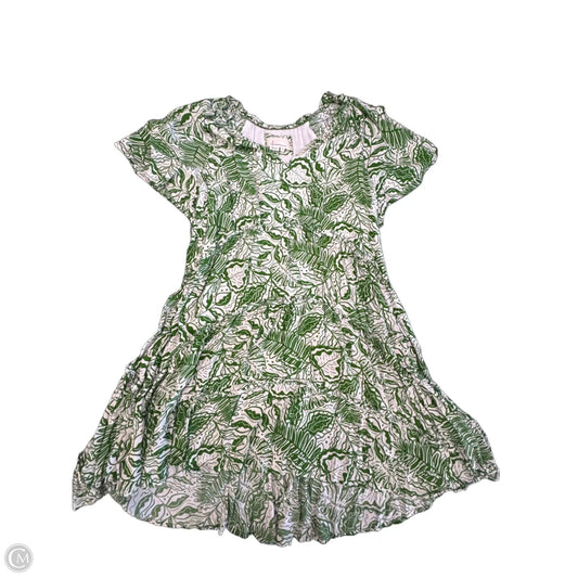 Dress Casual Short By Anthropologie In Green, Size: Xl