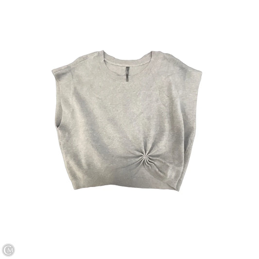 Top Sleeveless By Anthropologie In Grey, Size: Xl
