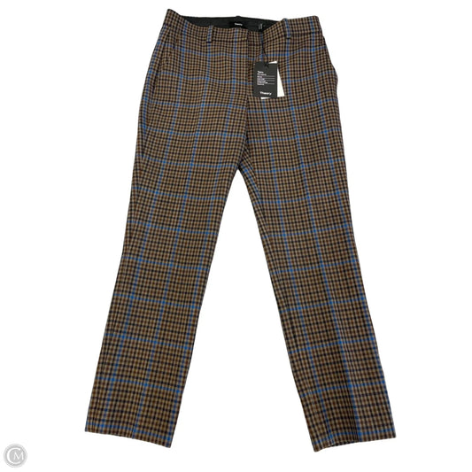 Pants Dress By Theory In Plaid Pattern, Size: Xs