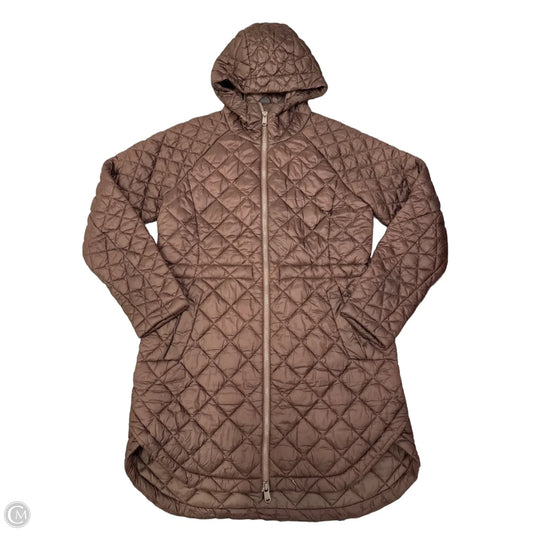 Coat Puffer & Quilted By Athleta In Brown, Size: S