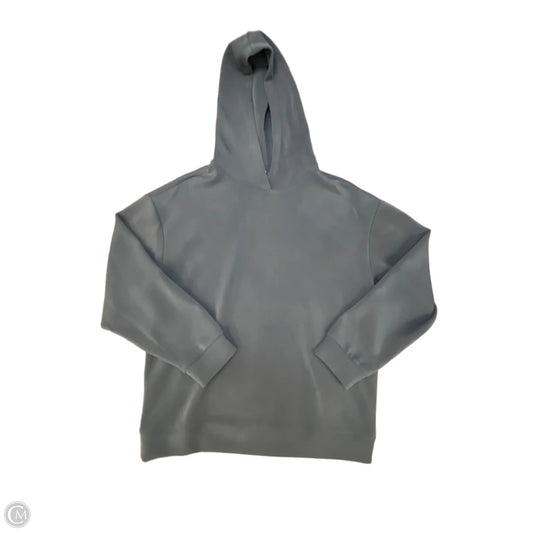 Sweatshirt Hoodie By 7diamonds In Blue, Size: S
