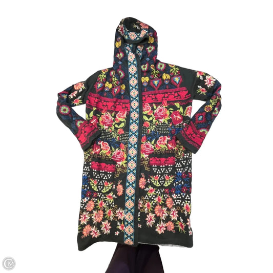Cardigan Designer By Johnny Was In Multi-colored, Size: Xs