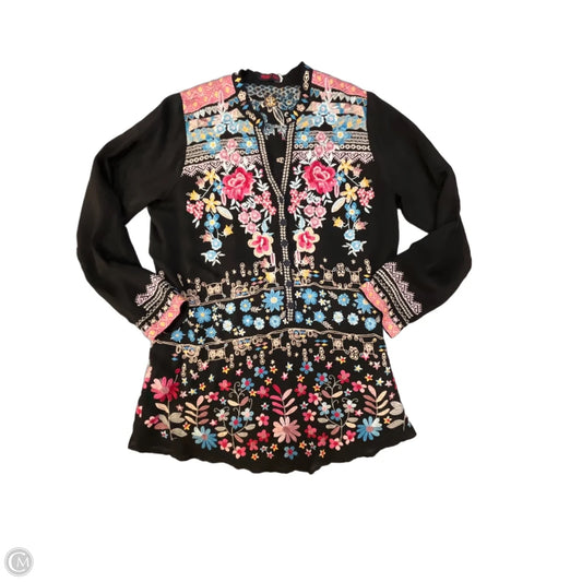 Tunic Designer By Johnny Was In Multi-colored, Size: Xs