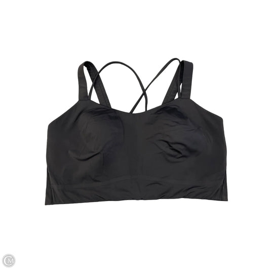 Athletic Bra By Lululemon In Black, Size: Xl