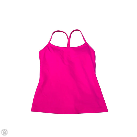 Athletic Tank Top By Lululemon In Pink, Size: S