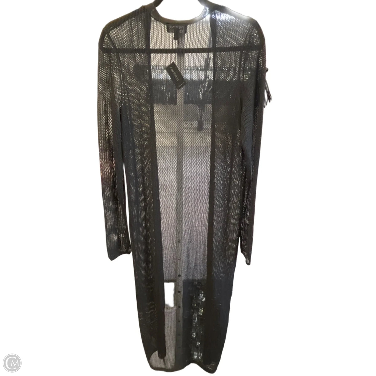 Cardigan By Express In Black, Size: M
