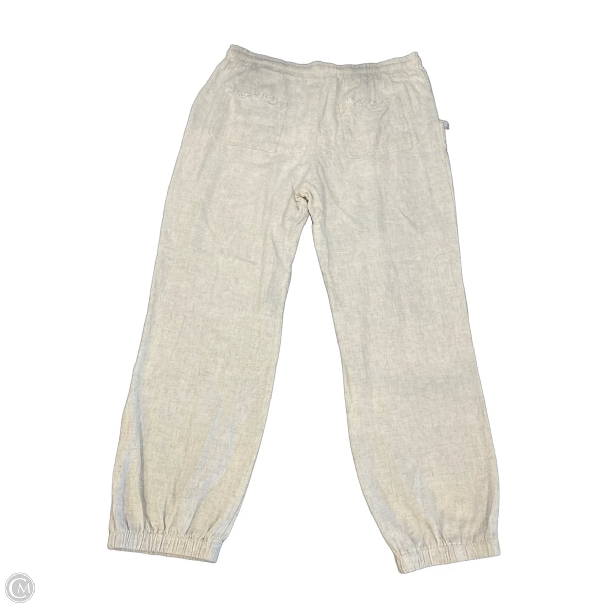 Pants Linen By Eesome In Beige, Size: L