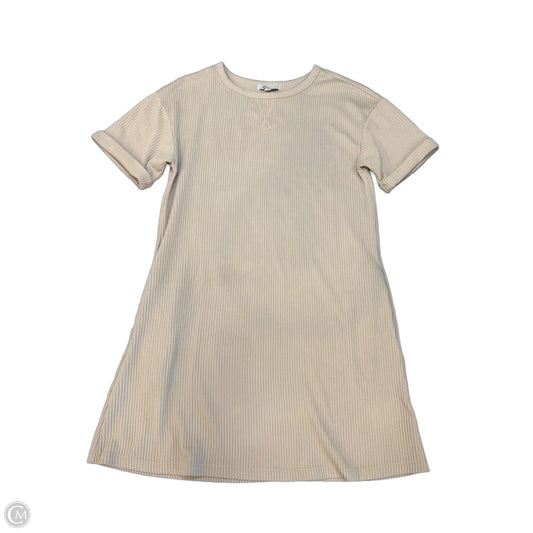 Dress Casual Short By Francesca’s In Beige, Size: S