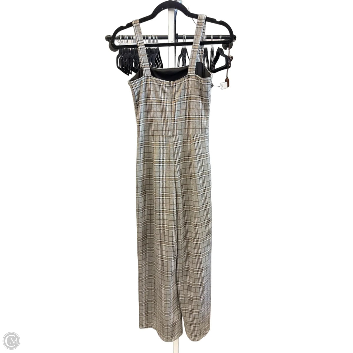 Jumpsuit By Soprano In Checkered Pattern, Size: S