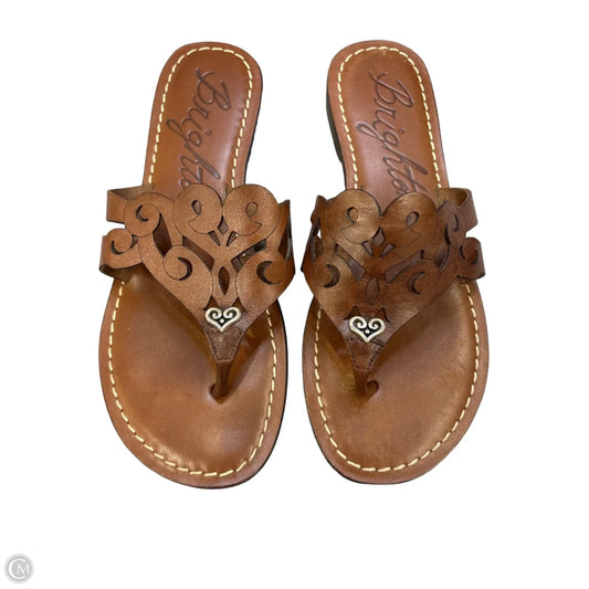 Sandals Designer By Brighton In Brown, Size: 6.5