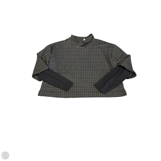 Sweatshirt Collar By Tribal In Checkered Pattern, Size: Xl