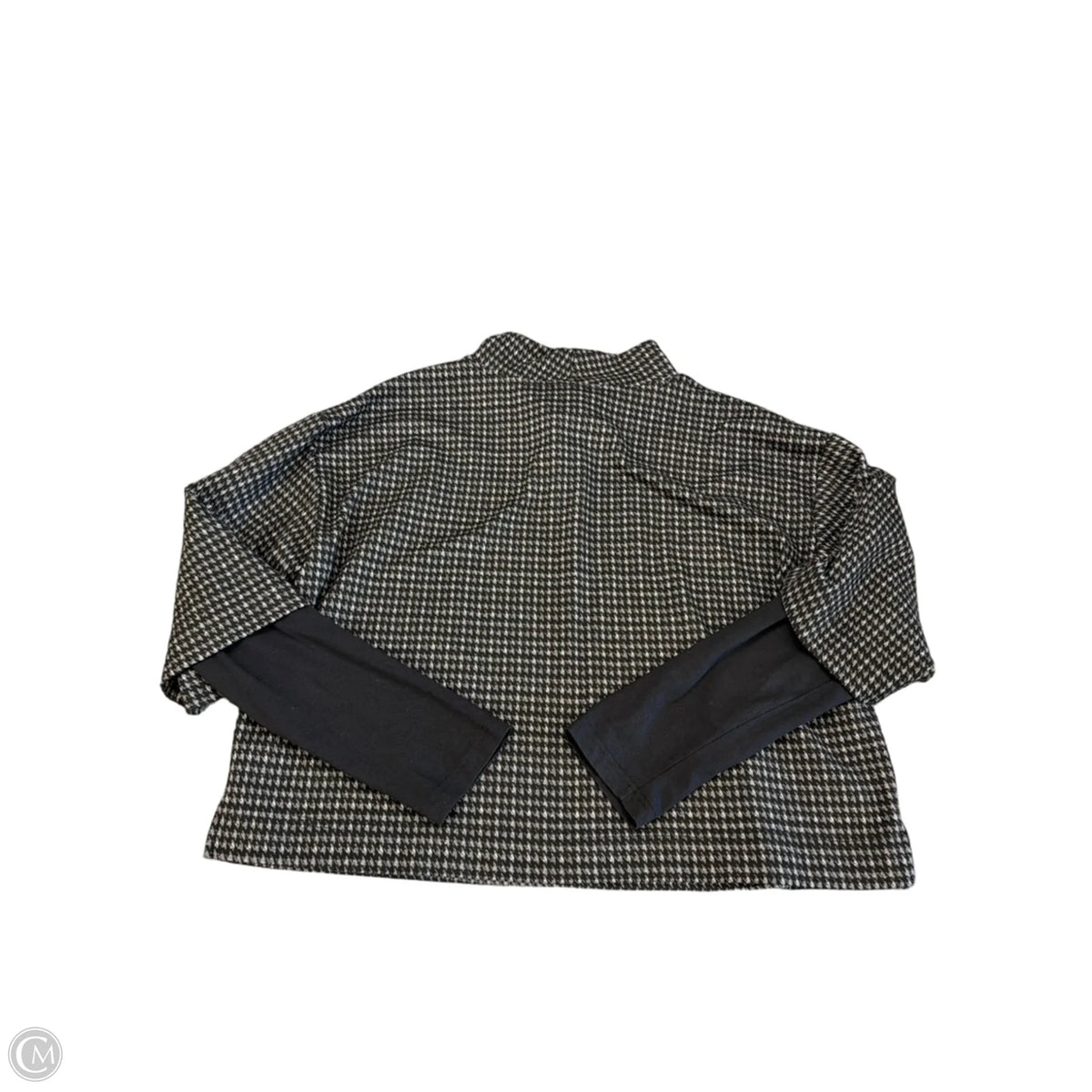 Sweatshirt Collar By Tribal In Checkered Pattern, Size: Xl