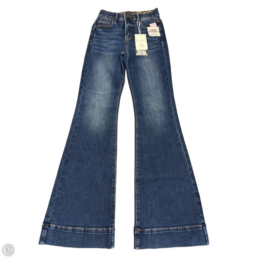 Jeans Flared By Risen In Blue Denim, Size: 2