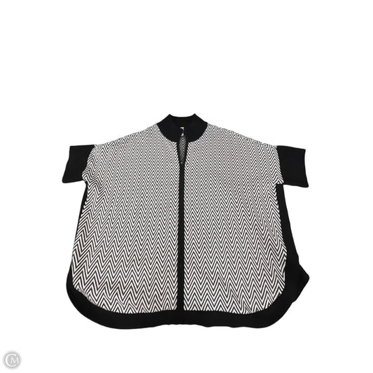 Cardigan By White House Black Market In Black & White, Size: L