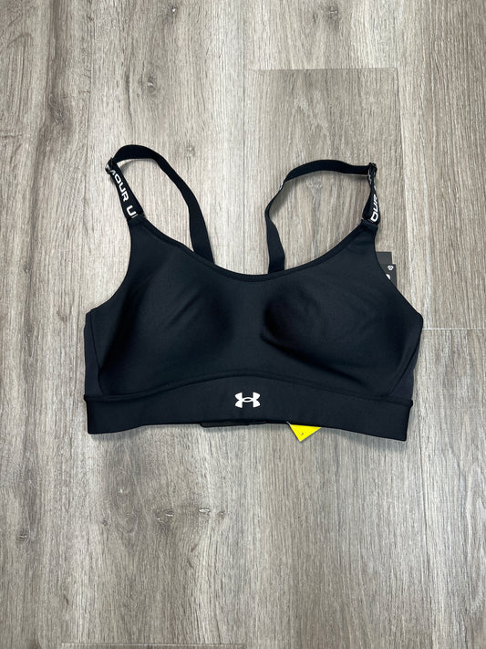 Athletic Bra By Under Armour In Black, Size: M