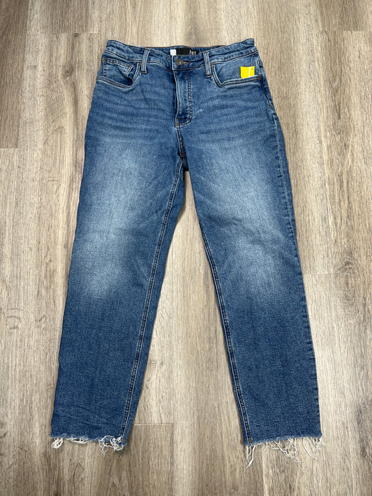 Jeans Straight By Kut In Blue Denim, Size: 6