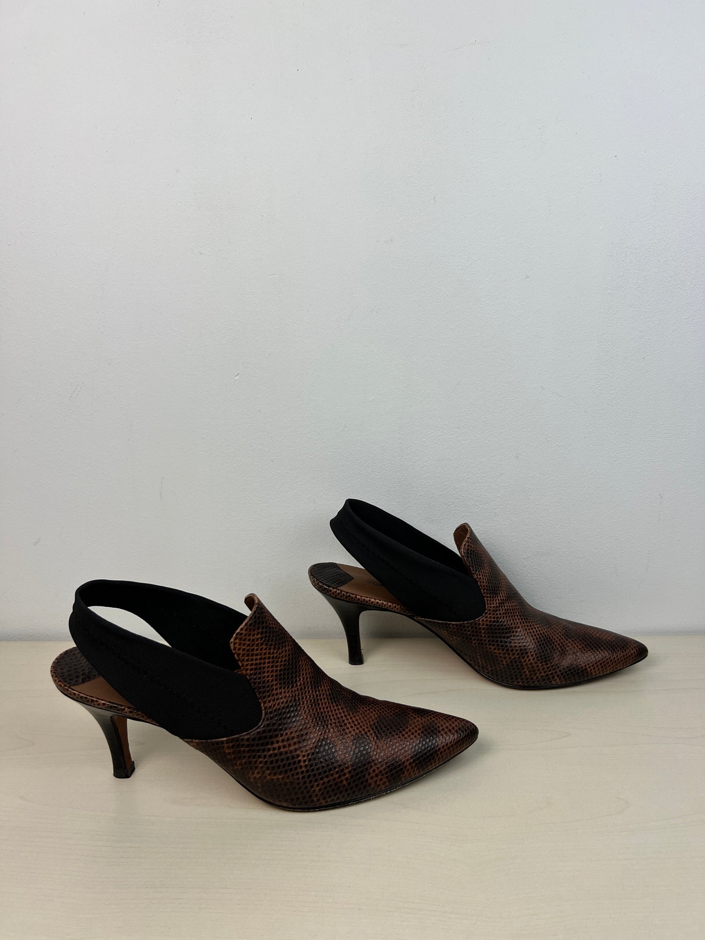 Shoes Heels Kitten By Donald Pliner In Brown, Size: 7.5