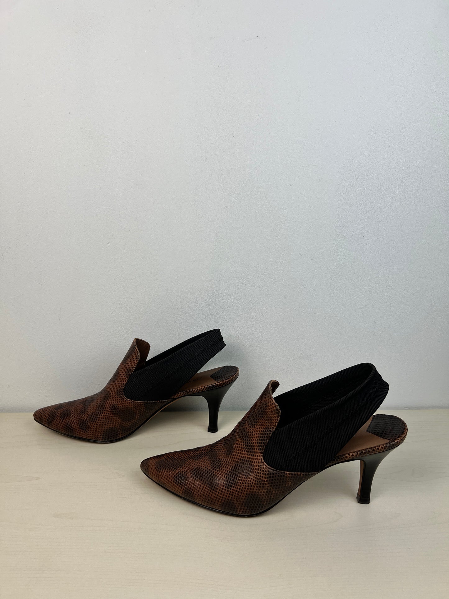 Shoes Heels Kitten By Donald Pliner In Brown, Size: 7.5