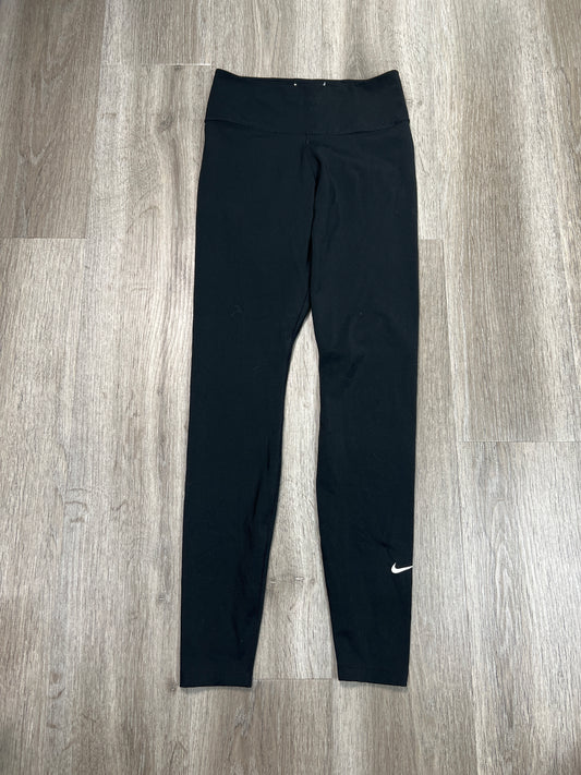 Athletic Leggings By Nike Apparel In Black, Size: S