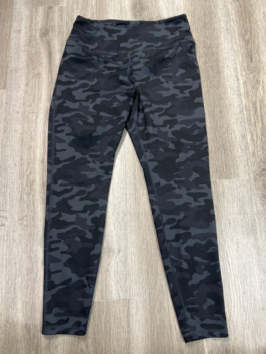 Athletic Leggings By Danskin In Camouflage Print, Size: L