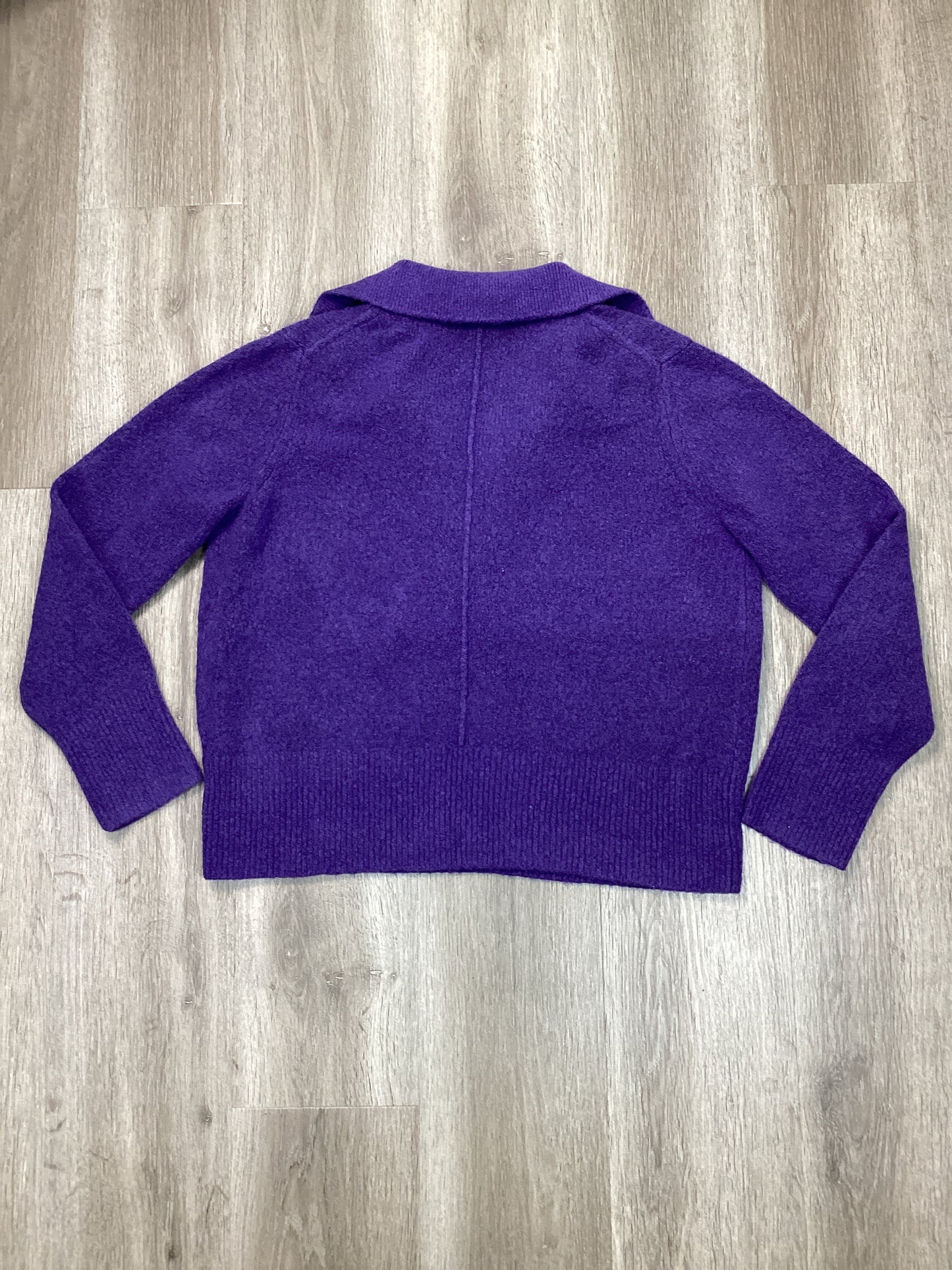 Sweater By Banana Republic In Purple, Size: Xl