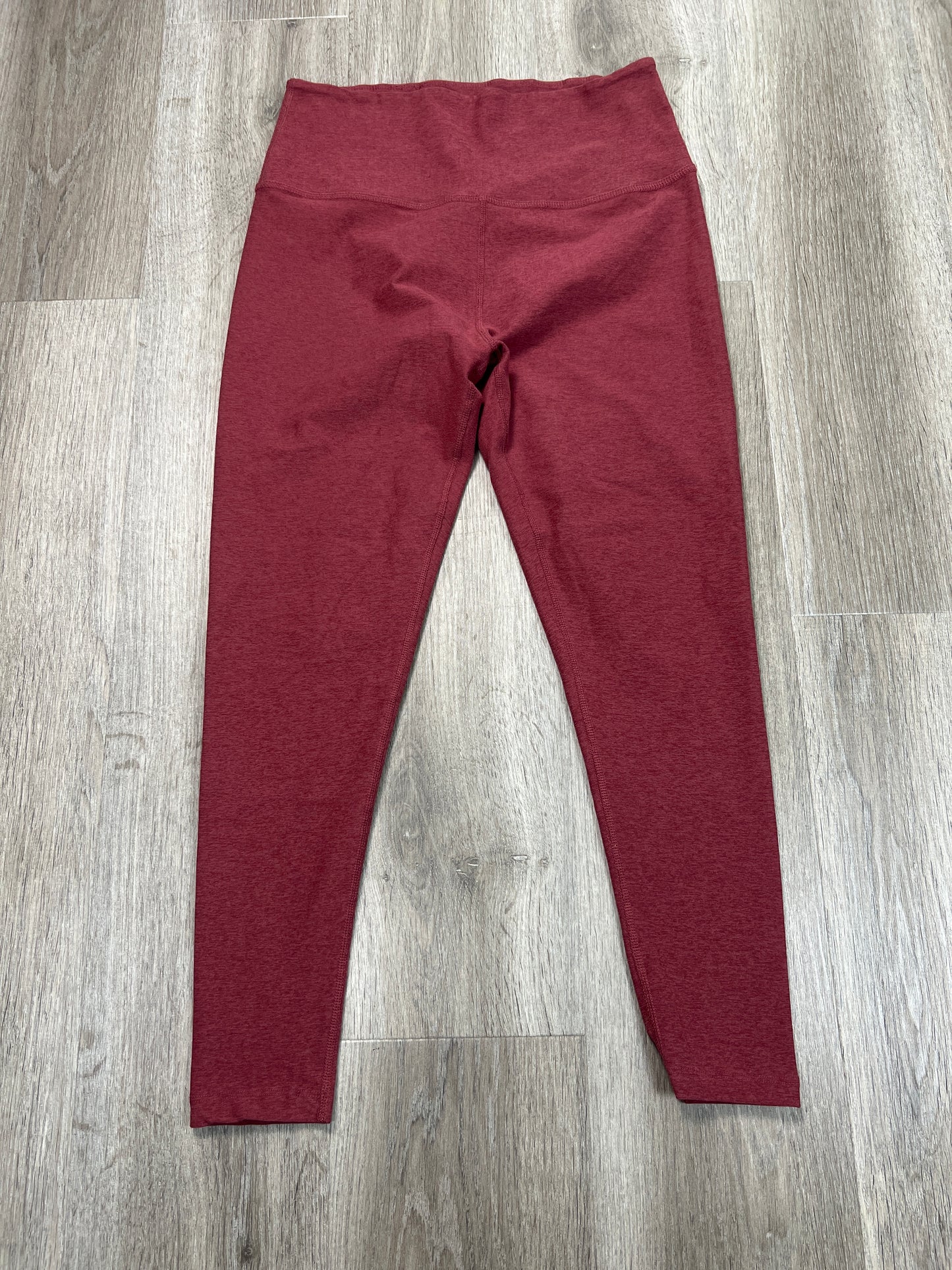 Athletic Leggings Capris By Beyond Yoga In Red, Size: Xl