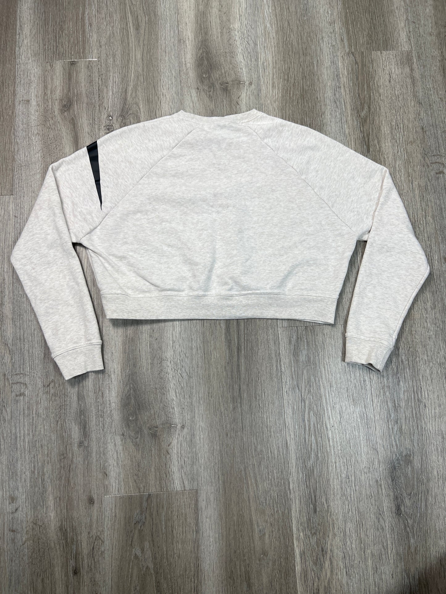 Athletic Sweatshirt Crewneck By Nike Apparel In White, Size: S