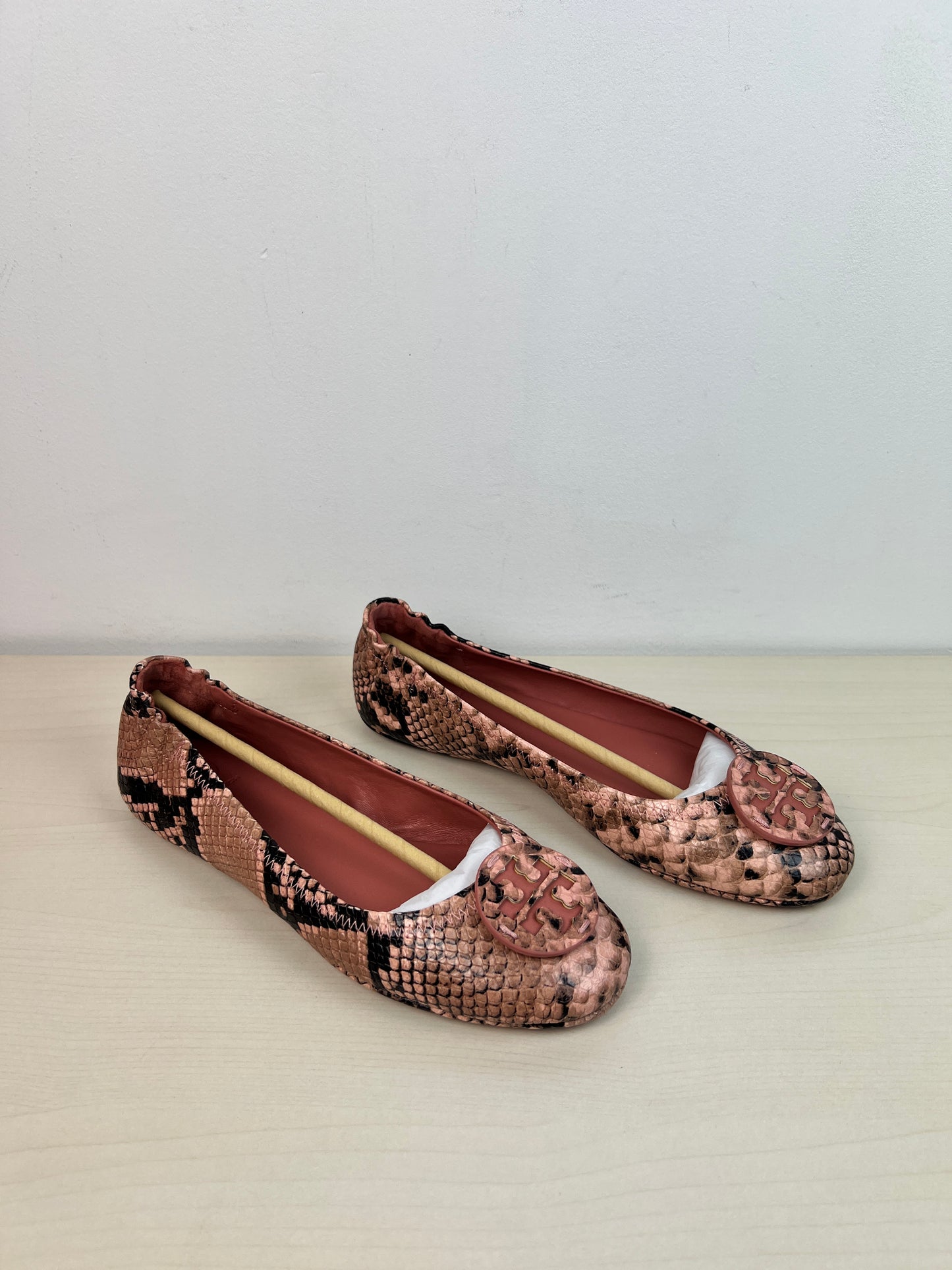 Shoes Designer By Tory Burch In Snakeskin Print, Size: 7.5