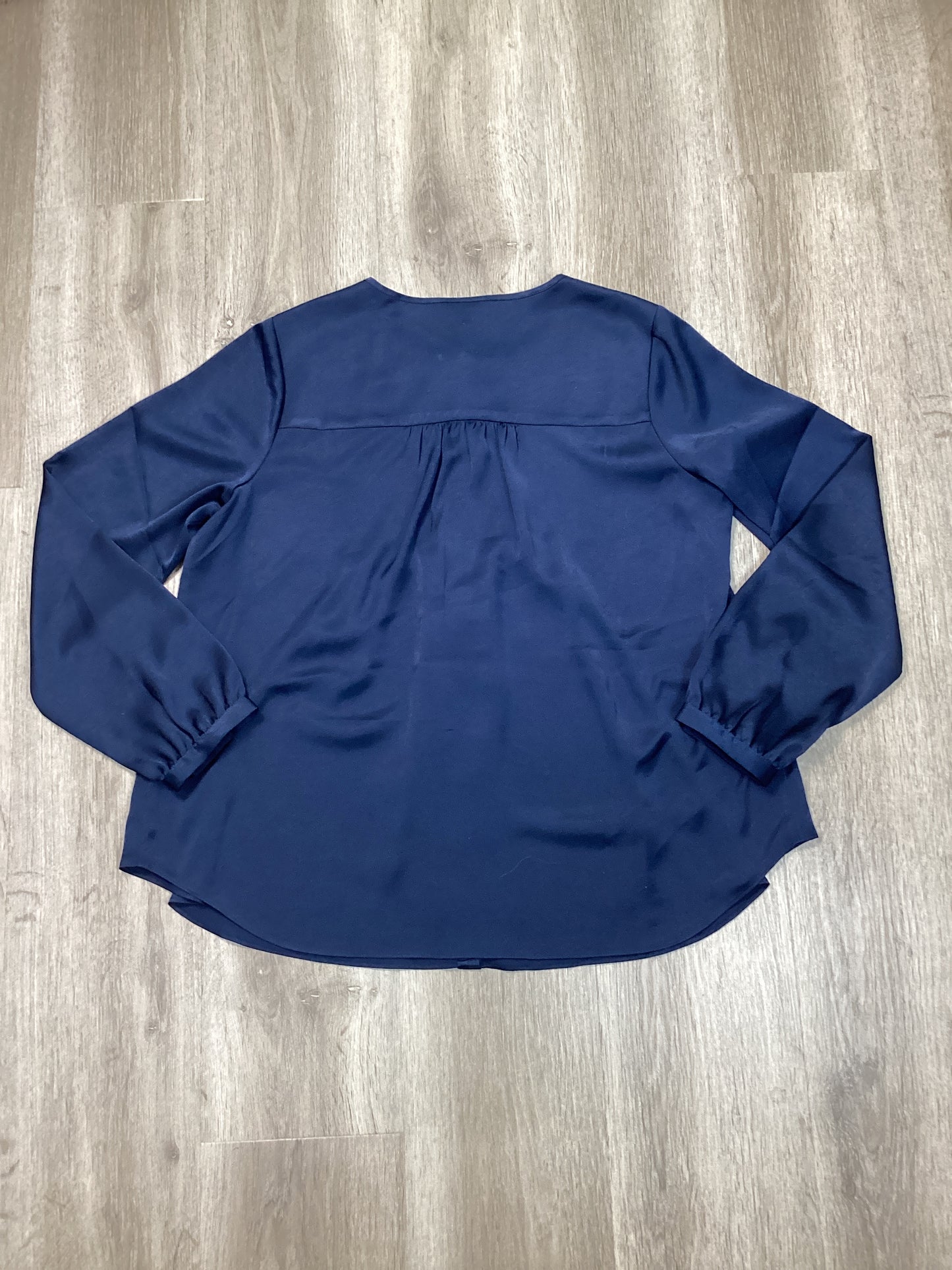 Blouse Long Sleeve By J. Jill In Blue, Size: S