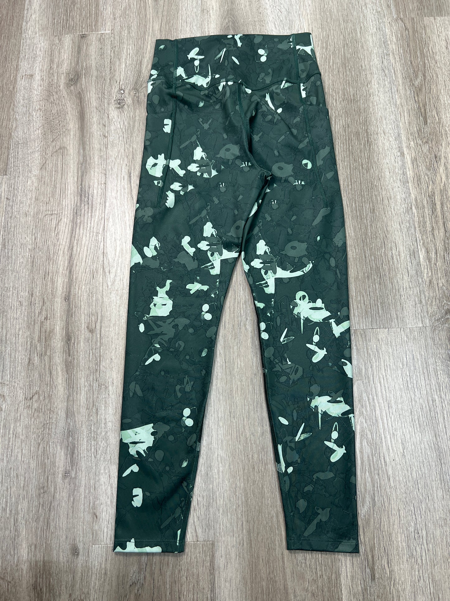 Athletic Leggings By The North Face In Green, Size: M