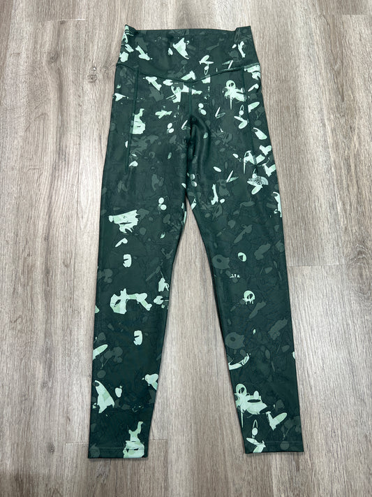 Athletic Leggings By The North Face In Green, Size: M