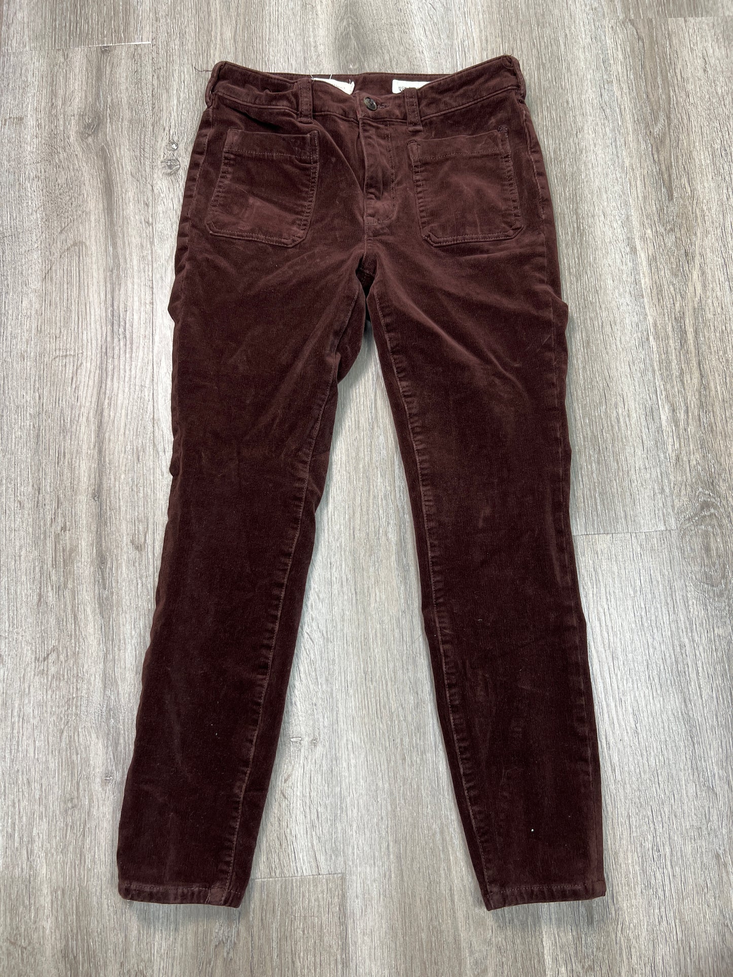 Pants Corduroy By Pilcro In Brown, Size: S