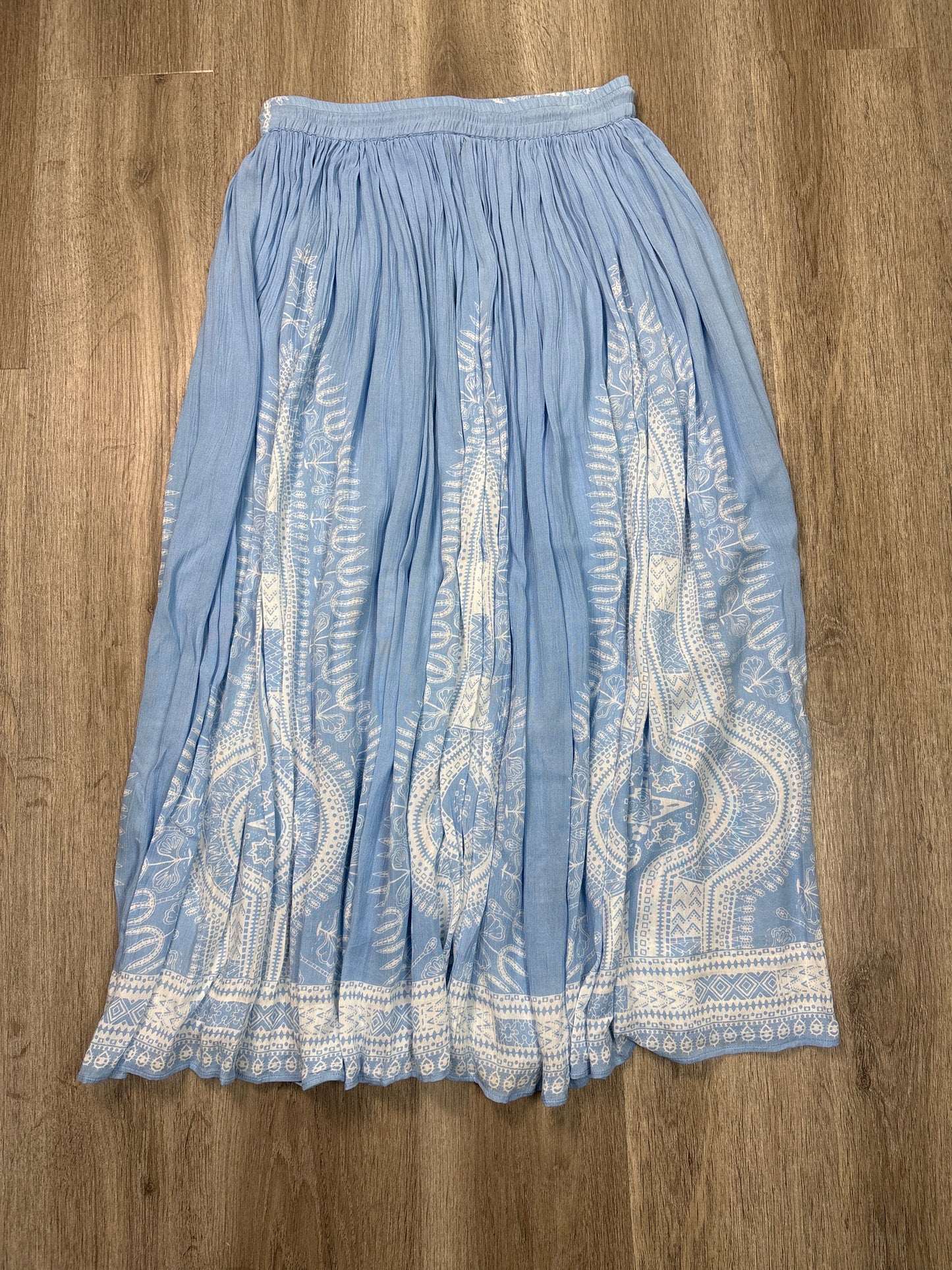 Skirt Midi By Chelsea And Theodore In Blue, Size: S