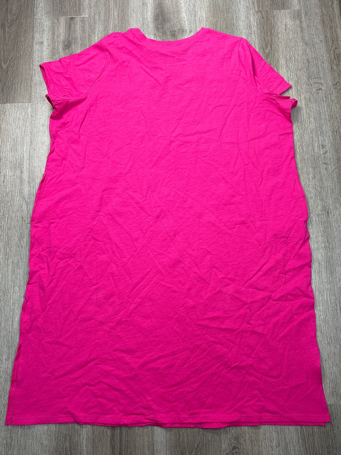 Dress Casual Midi By Terra & Sky In Pink, Size: 4x