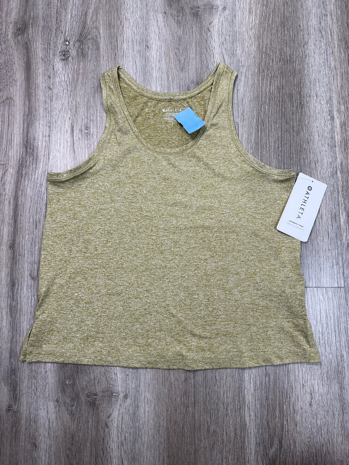 Athletic Tank Top By Athleta In Green, Size: S