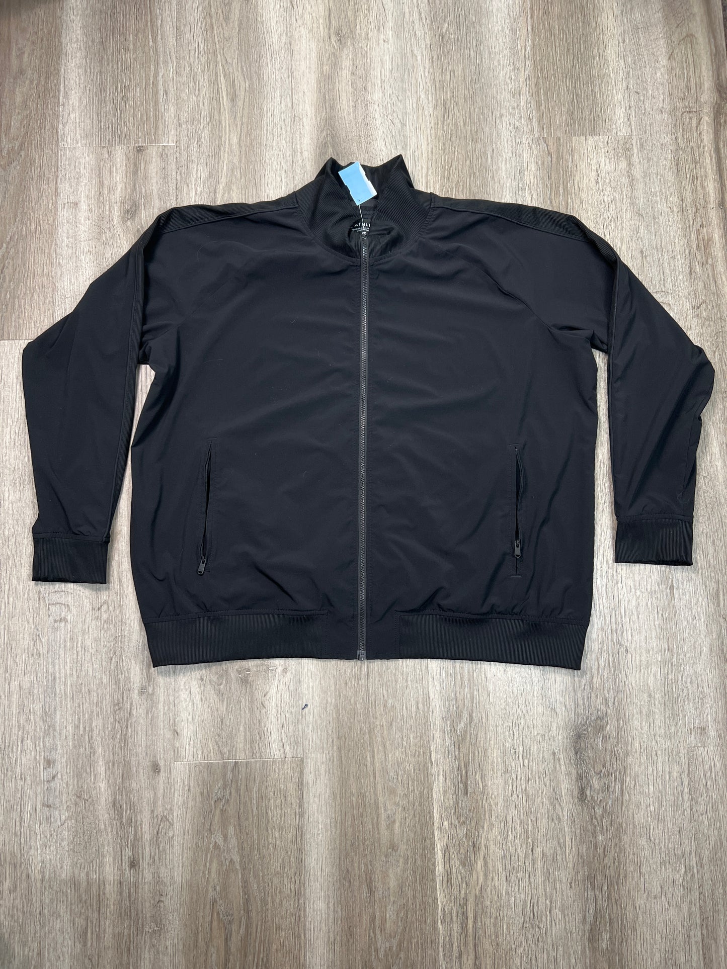 Athletic Jacket By Athleta In Black, Size: 2x