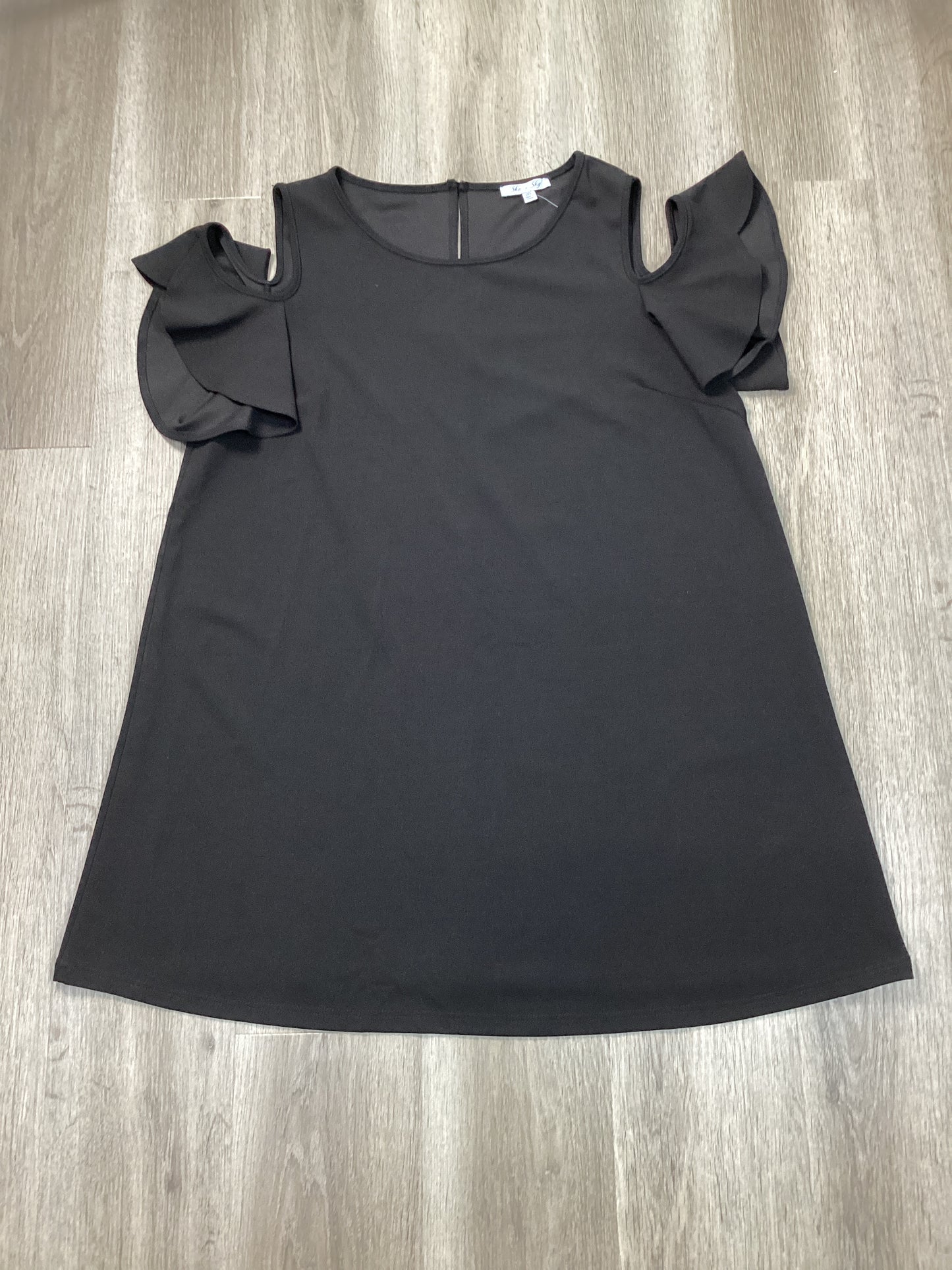 Dress Party Short By She + Sky In Black, Size: 1x