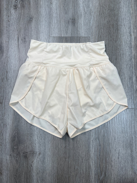 Athletic Shorts By Love Tree In Cream, Size: S