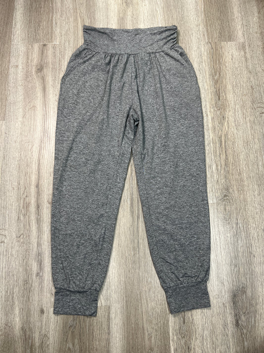 Athletic Pants By UEU In Grey, Size: L