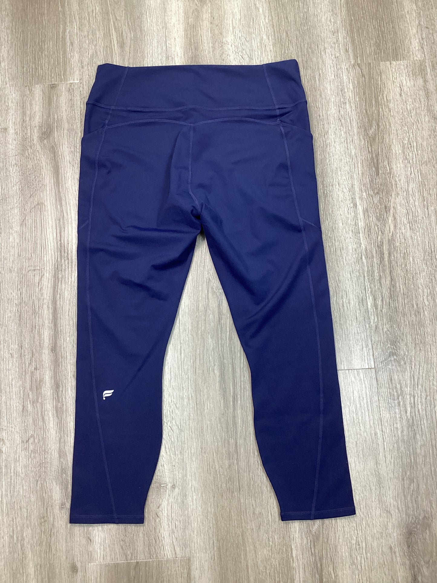 Athletic Leggings By Fabletics In Blue, Size: Xxl